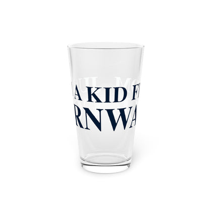 Just a kid from Cornwall Pint Glass, 16oz