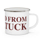 Just a kid from Naugatuck Enamel Camping Mug