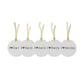 I Heart Cos Cob. Glass Ornaments