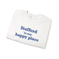 Stafford is My Happy Place Unisex Heavy Blend™ Crewneck Sweatshirt