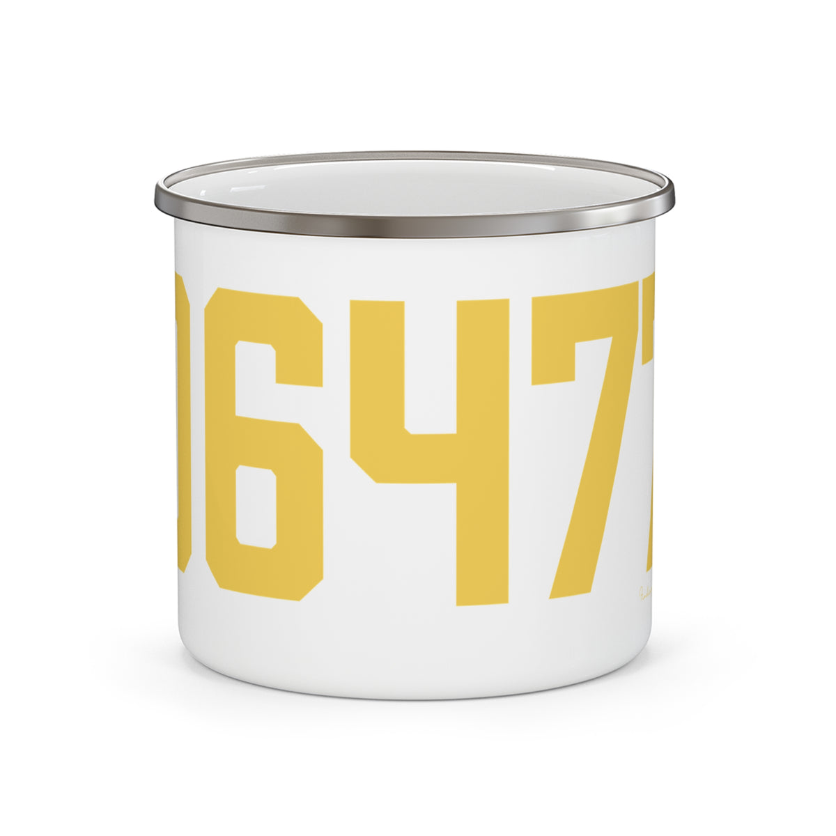 06477 Orange Connecticut  Zip Code Enamel Camping Mug
