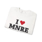 I Heart MNRE Unisex Heavy Blend™ Crewneck Sweatshirt