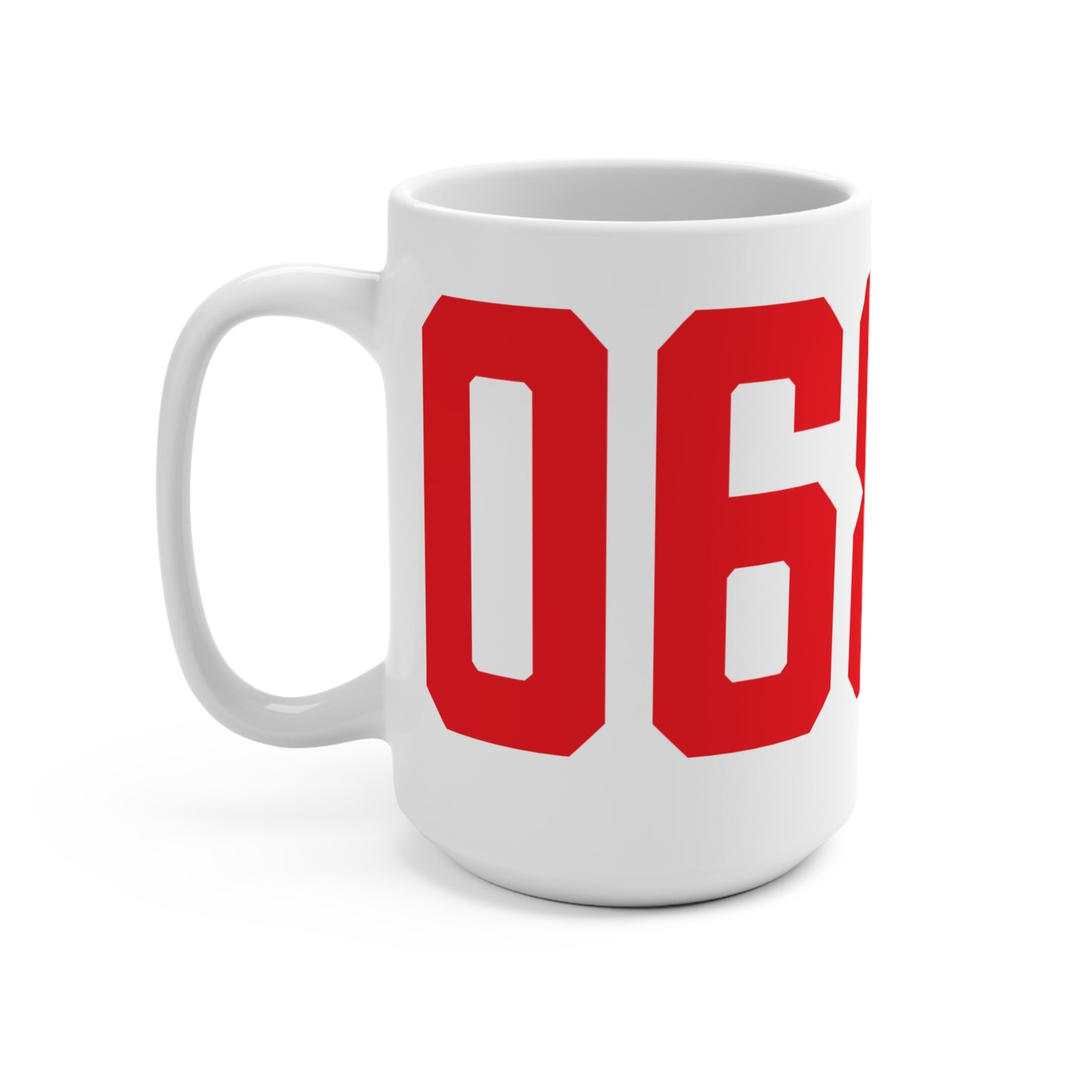 06825 Fairfield Connecticut Zip Code Mug 15oz