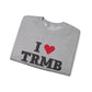 I Heart TRMB Unisex Heavy Blend™ Crewneck Sweatshirt