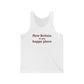 New Britain is My Happy Place Unisex Jersey Tank Top