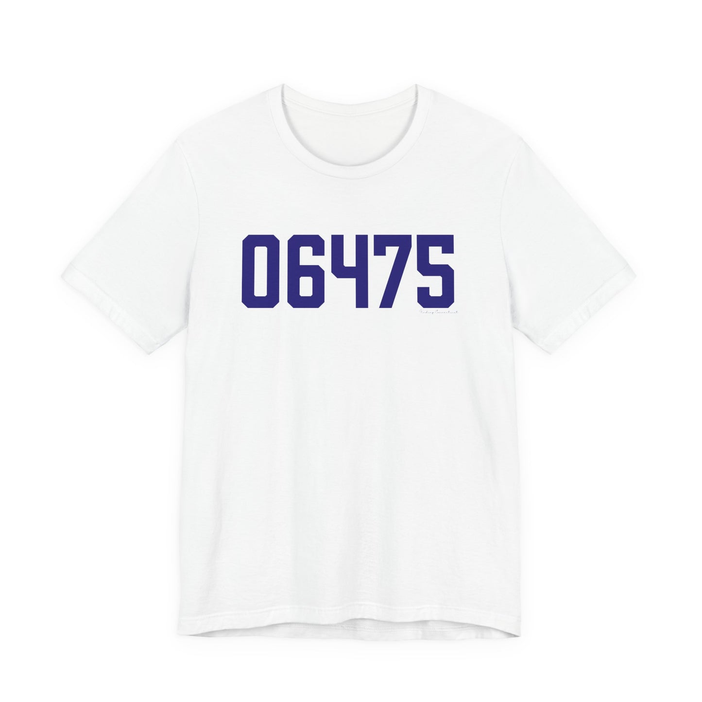 06475 Old Saybrook Connecticut Zip Code Unisex Jersey Short Sleeve T-Shirt