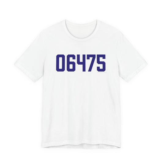 06475 Old Saybrook Connecticut Zip Code Unisex Jersey Short Sleeve T-Shirt