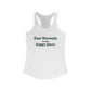East Norwalk is My Happy Place Women's Ideal Racerback Tank Top