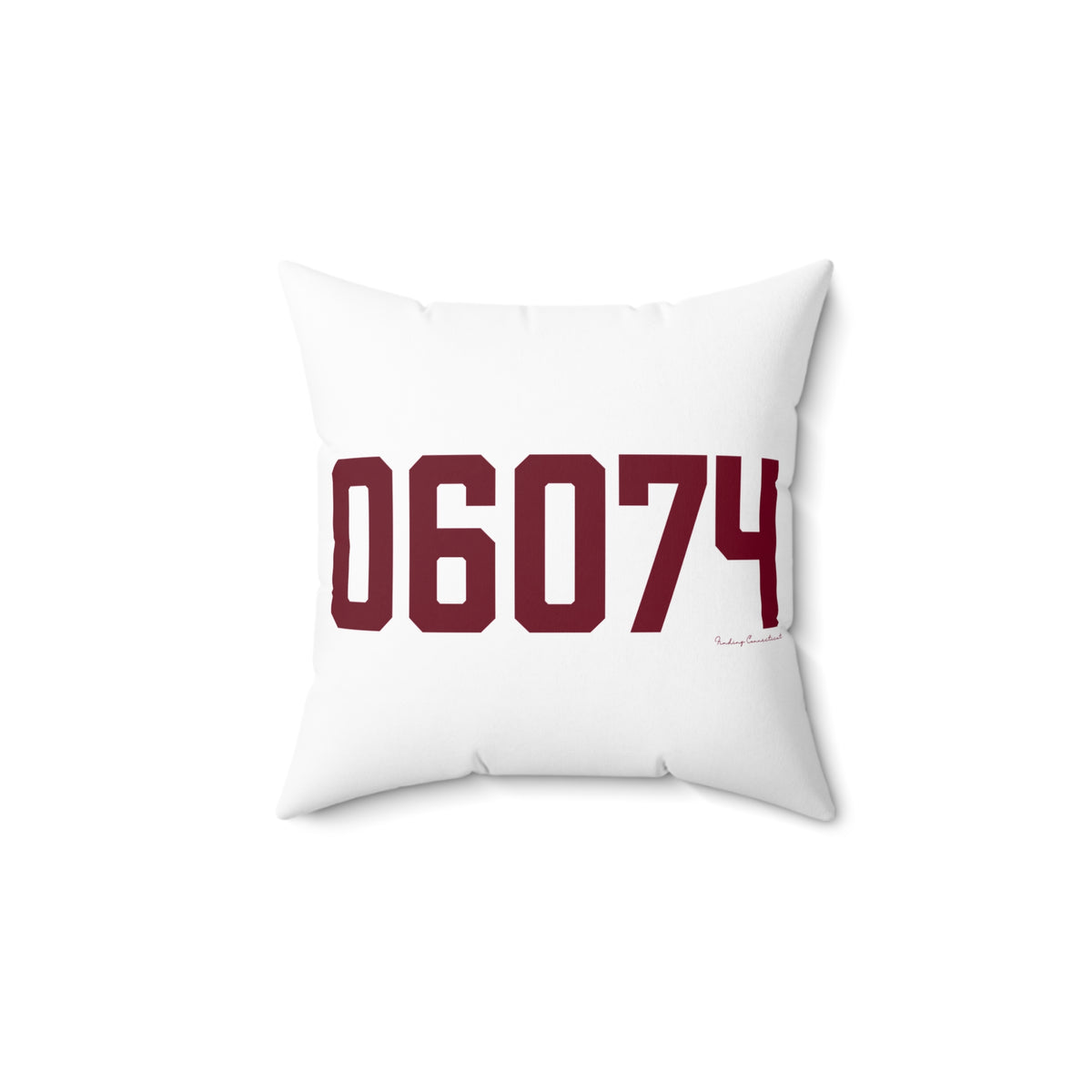 06074 South Windsor Connecticut Zip Code Polyester Square Pillow
