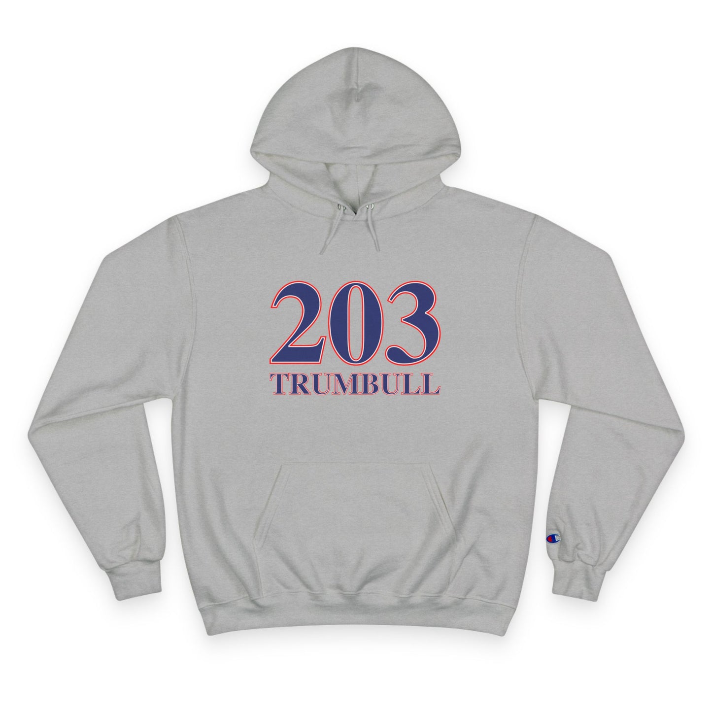 203 Trumbull Red White & Blue Champion Hoodie