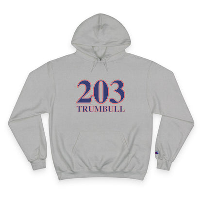 203 Trumbull Red White & Blue Champion Hoodie