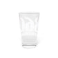 860 Old Saybrook Red, White & Blue Pint Glass, 16oz