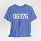 06076 Stafford CT Zip Code Unisex Jersey Short Sleeve T-Shirt
