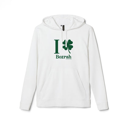 I Clover Bozrah adidas Unisex Fleece Hoodie