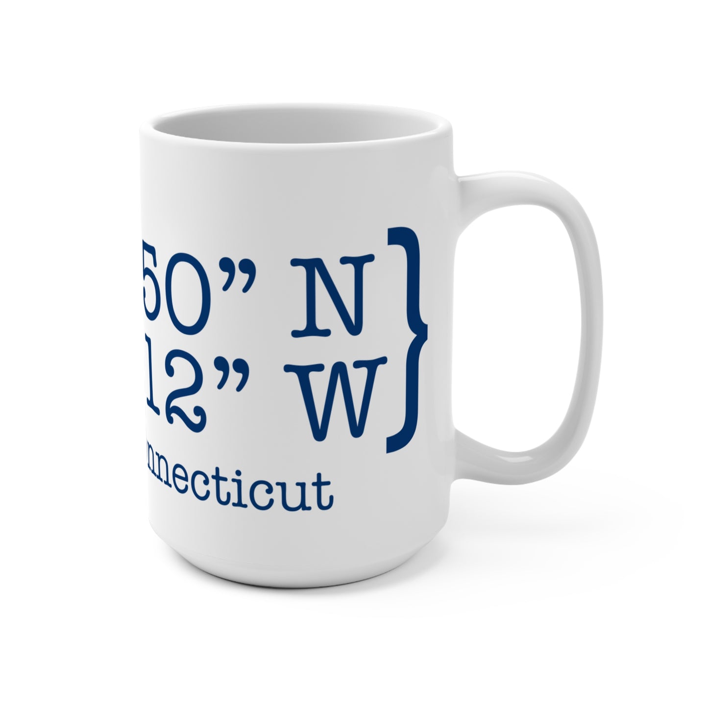 Newtown Coordinates Mug 15oz