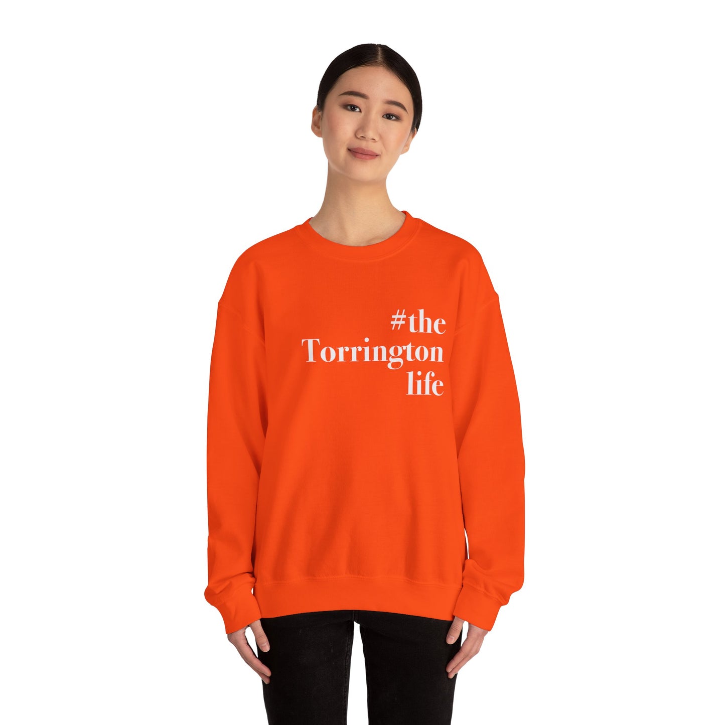 #thetorringtonlife Unisex Heavy Blend™ Crewneck Sweatshirt