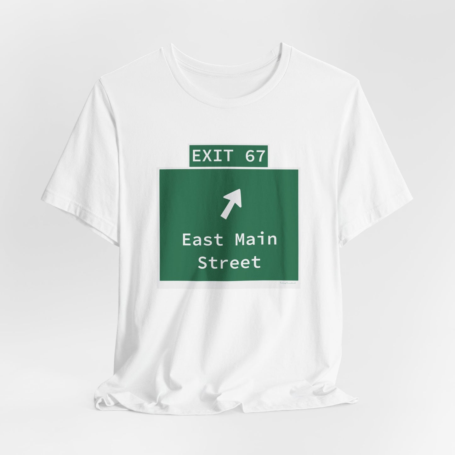 Vintage WCP Exit 67 Sign Unisex Jersey Short Sleeve T-Shirt