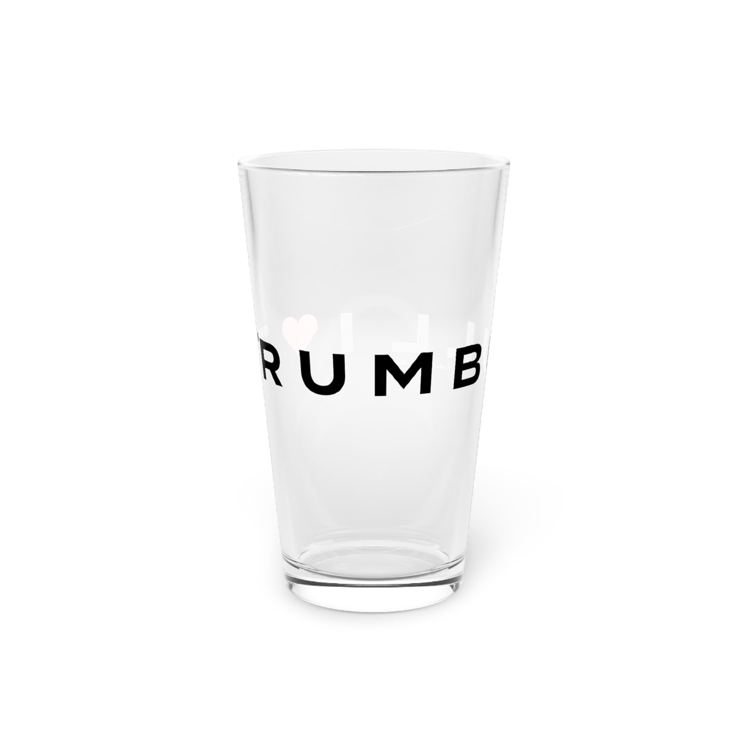 Trumbull Vision Pint Glass, 16oz