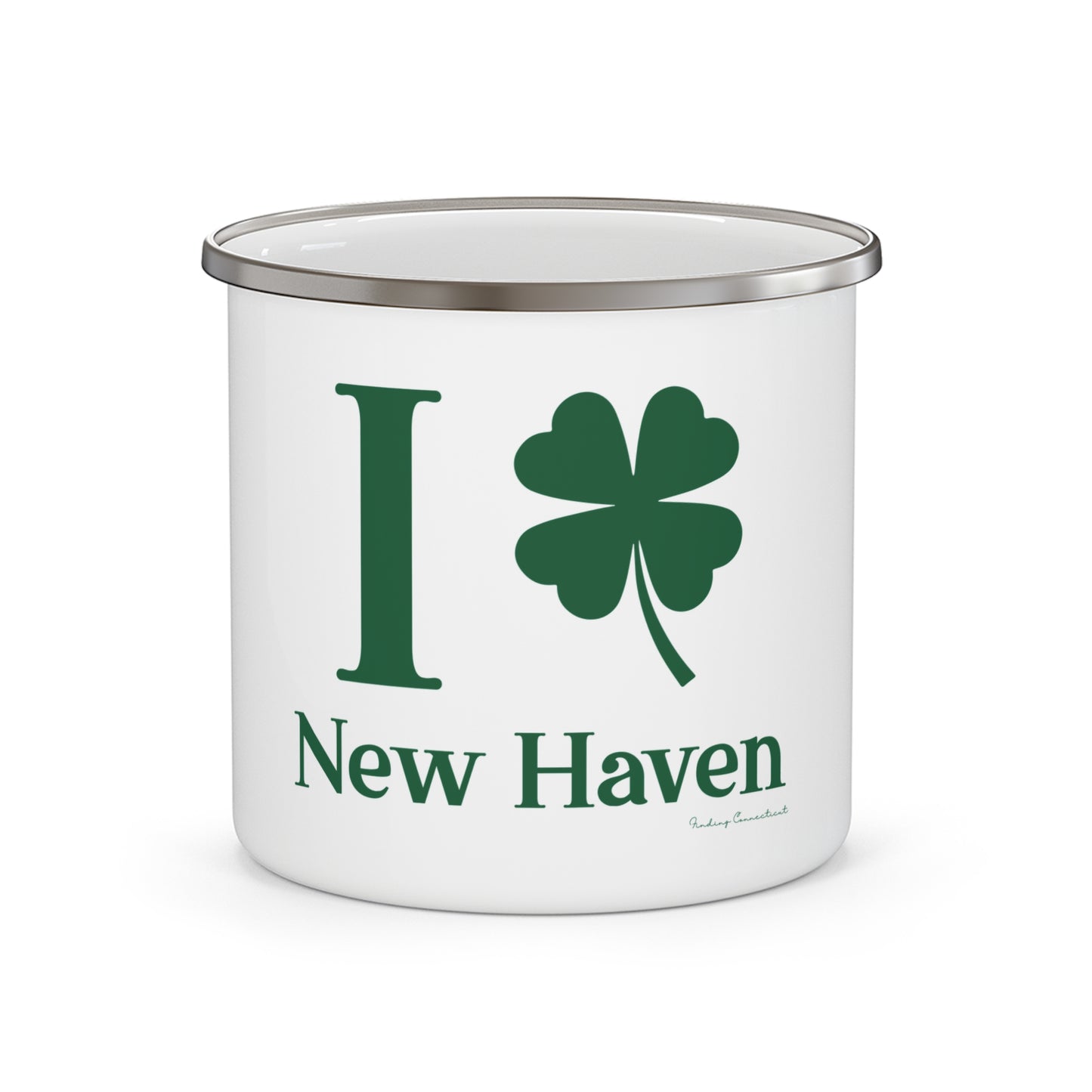 I Clover New Haven Enamel Camping Mug