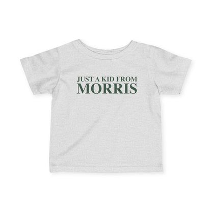 Just a kid from Morris Infant Fine Jersey T-Shirt