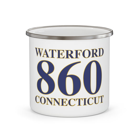 Waterford 860 Connecticut  Enamel Camping Mug