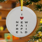 New Fairfield Vision Glass Ornaments