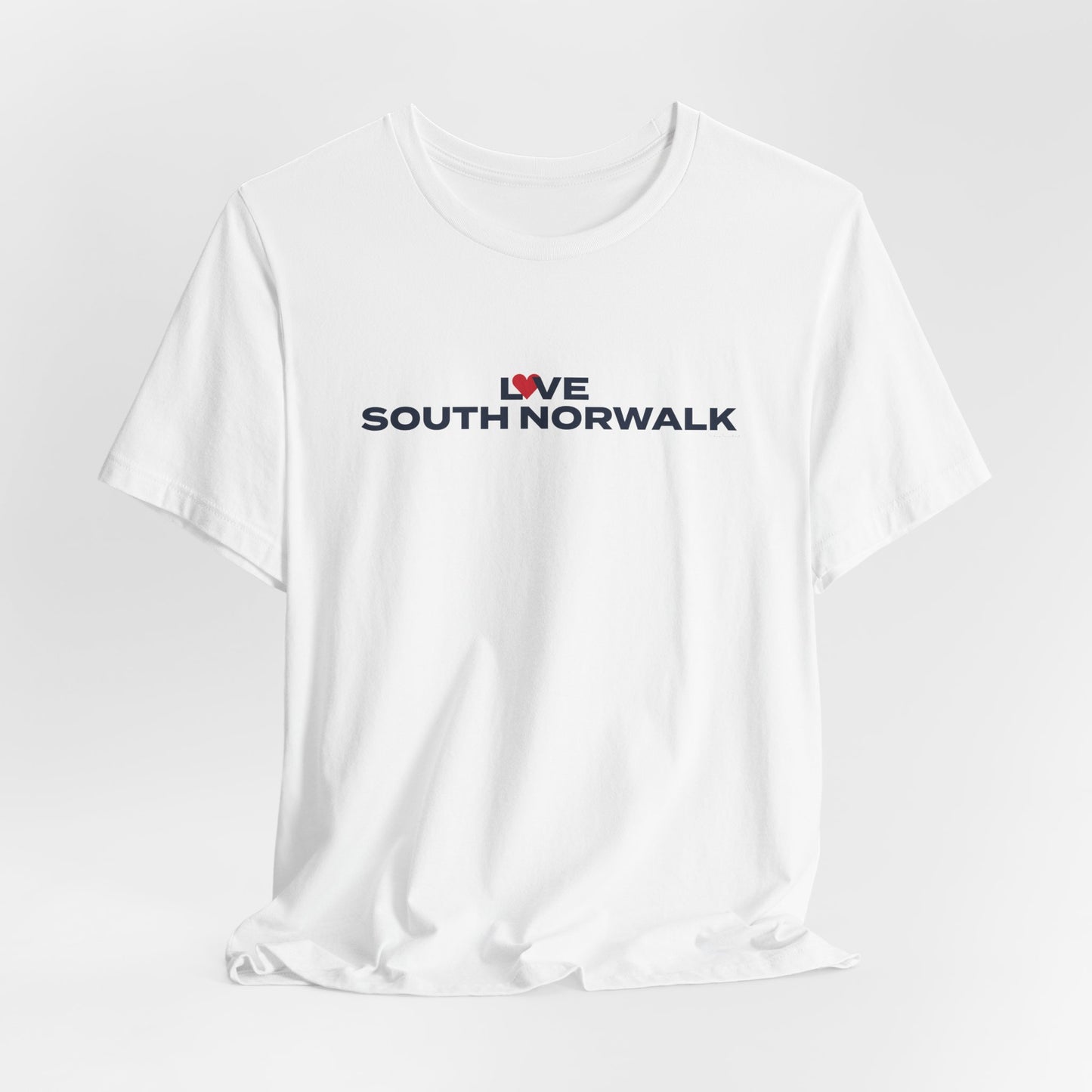 Love South Norwalk Unisex Jersey Short Sleeve T-Shirt