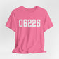 06226 Willimantic CT Zip Code Unisex Jersey Short Sleeve T-Shirt
