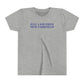 Just a kid from New Fairfield Youth Short Sleeve T-Shirt