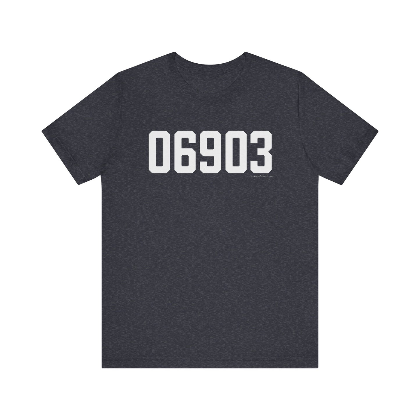 06903 Stamford CT Zip Code Unisex Jersey Short Sleeve T-Shirt