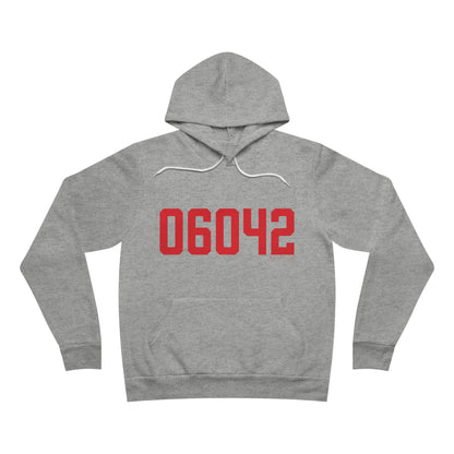 06042 Manchester Connecticut Zip Code Unisex Sponge Fleece Pullover Hoodie