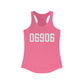 06906 Stamford CT Zip Code Women's Ideal Racerback Tank Top