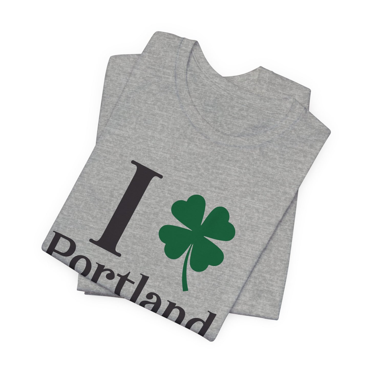 I Clover Portland Unisex Jersey Short Sleeve Tee