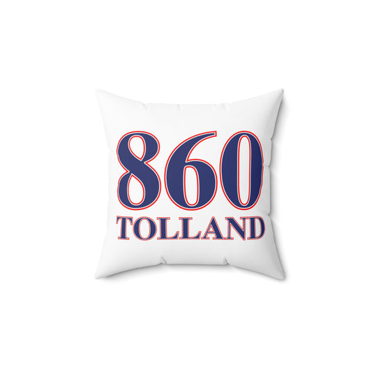 860 Union Red, White & Blue Spun Polyester Square Pillow