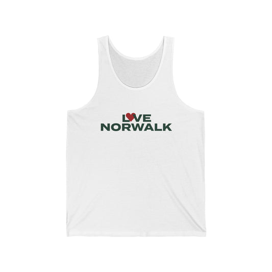 Love Norwalk Unisex Jersey Tank Top