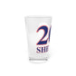 203 Shelton Red, White & Blue Pint Glass, 16oz