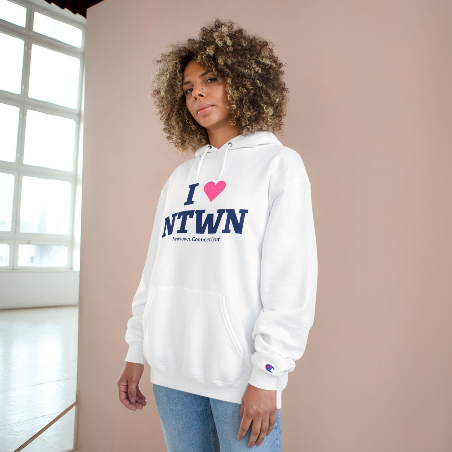 I Heart NTWN Champion Hoodie