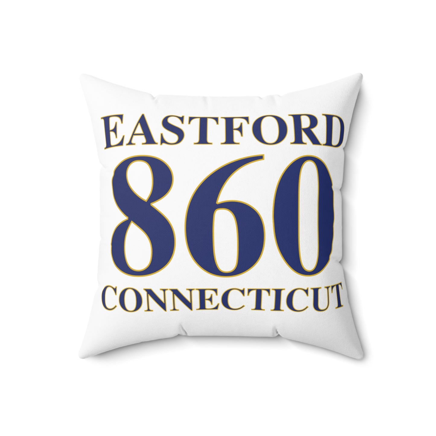 Eastford 860 Connecticut Spun Polyester Square Pillow