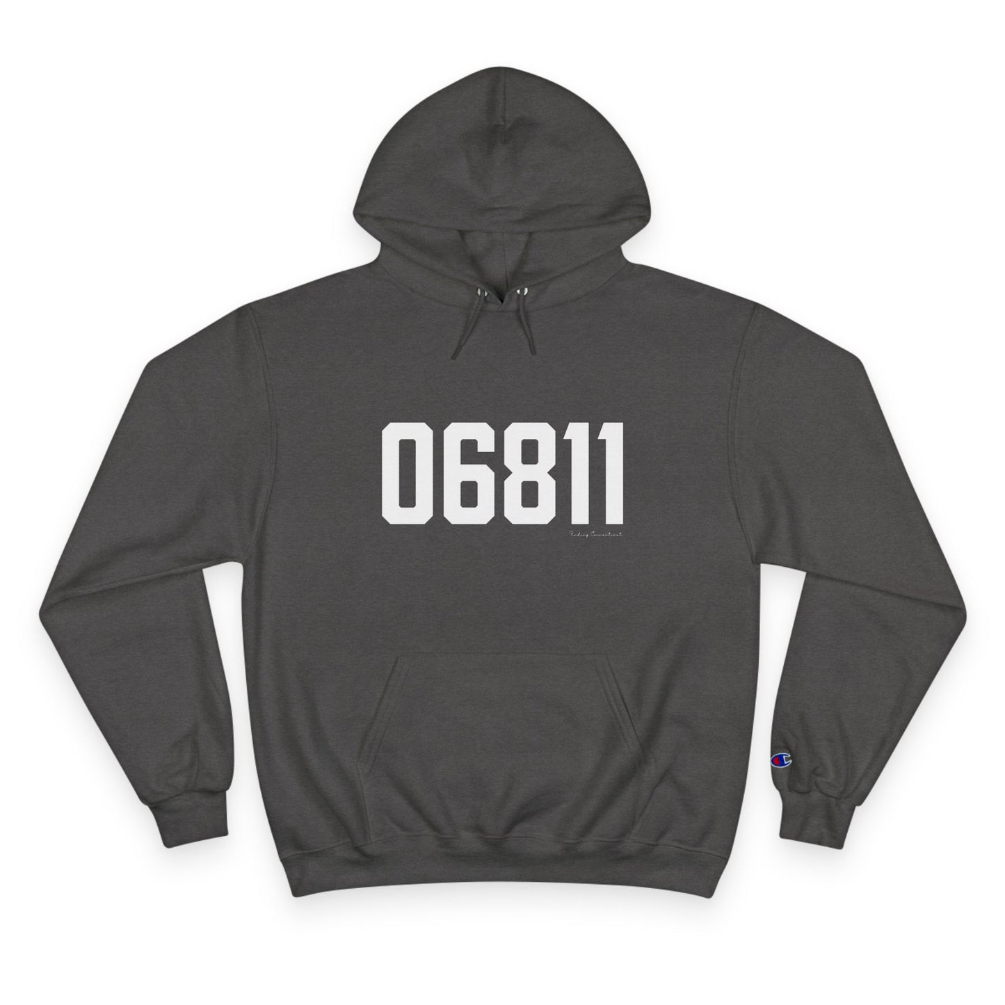 06811 Danbury CT Zip Code Champion Hoodie Sweatshirt