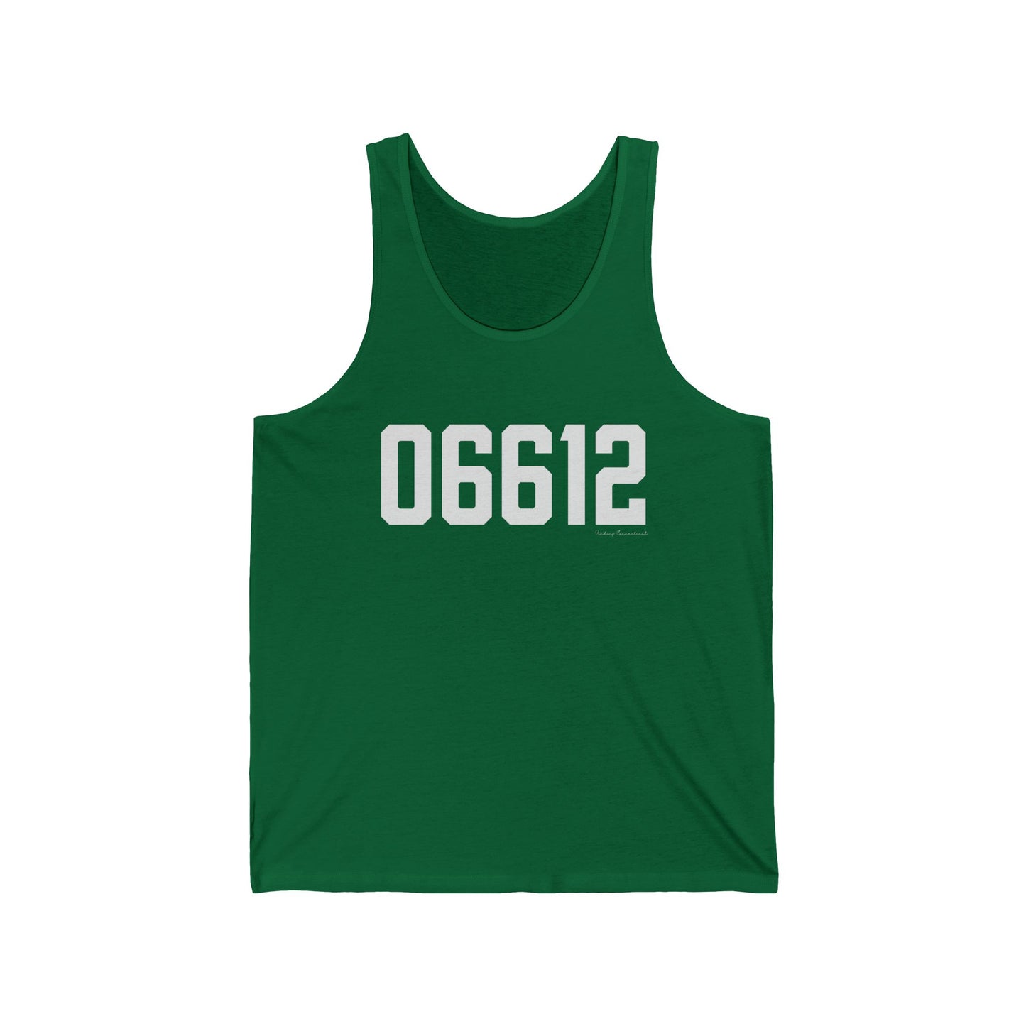 06612 Easton CT Zip Code Unisex Jersey Tank Top