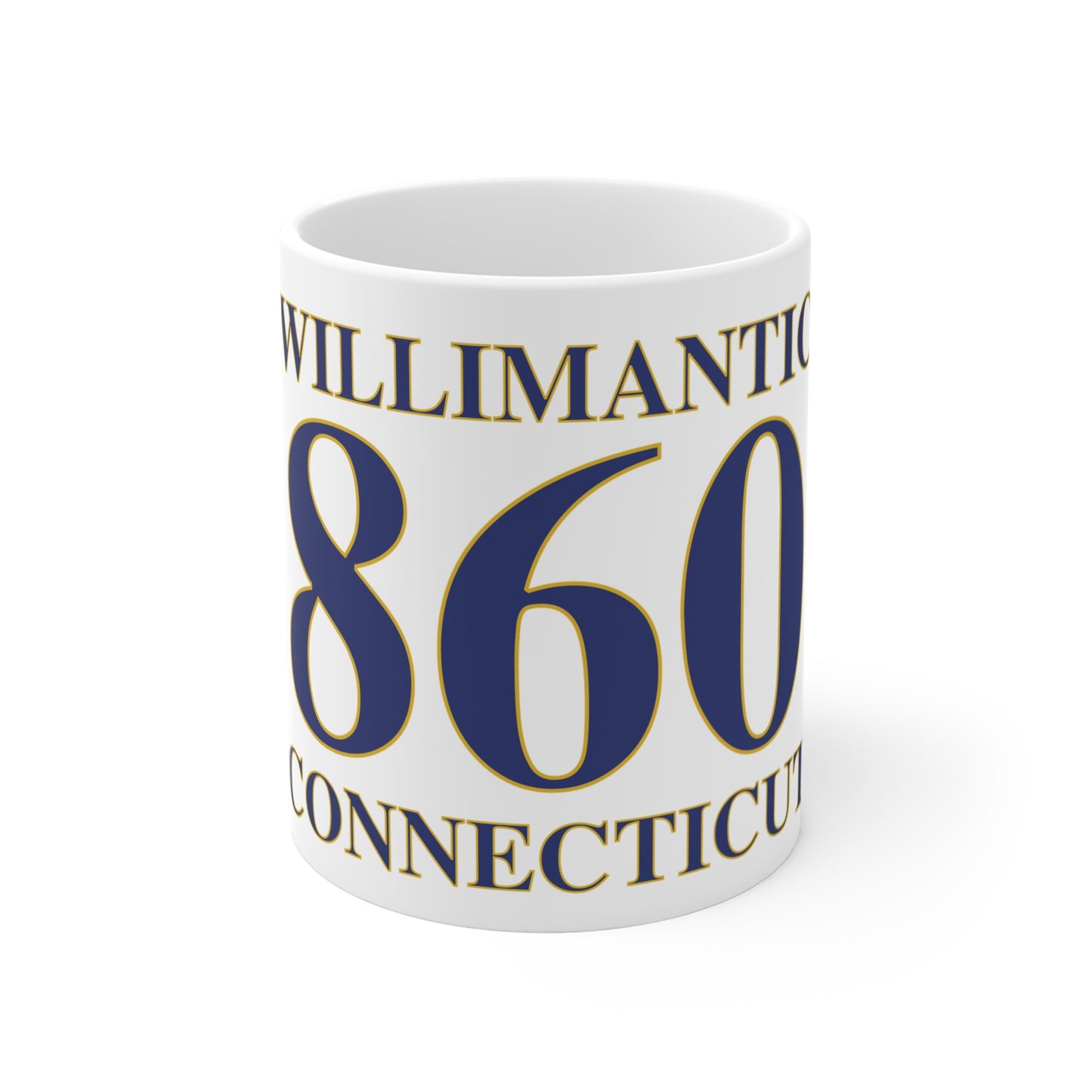 Willimantic 860 Connecticut  Mug 11oz