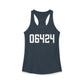 06464 East Hampton CT Zip Code Women's Ideal Racerback Tank Top