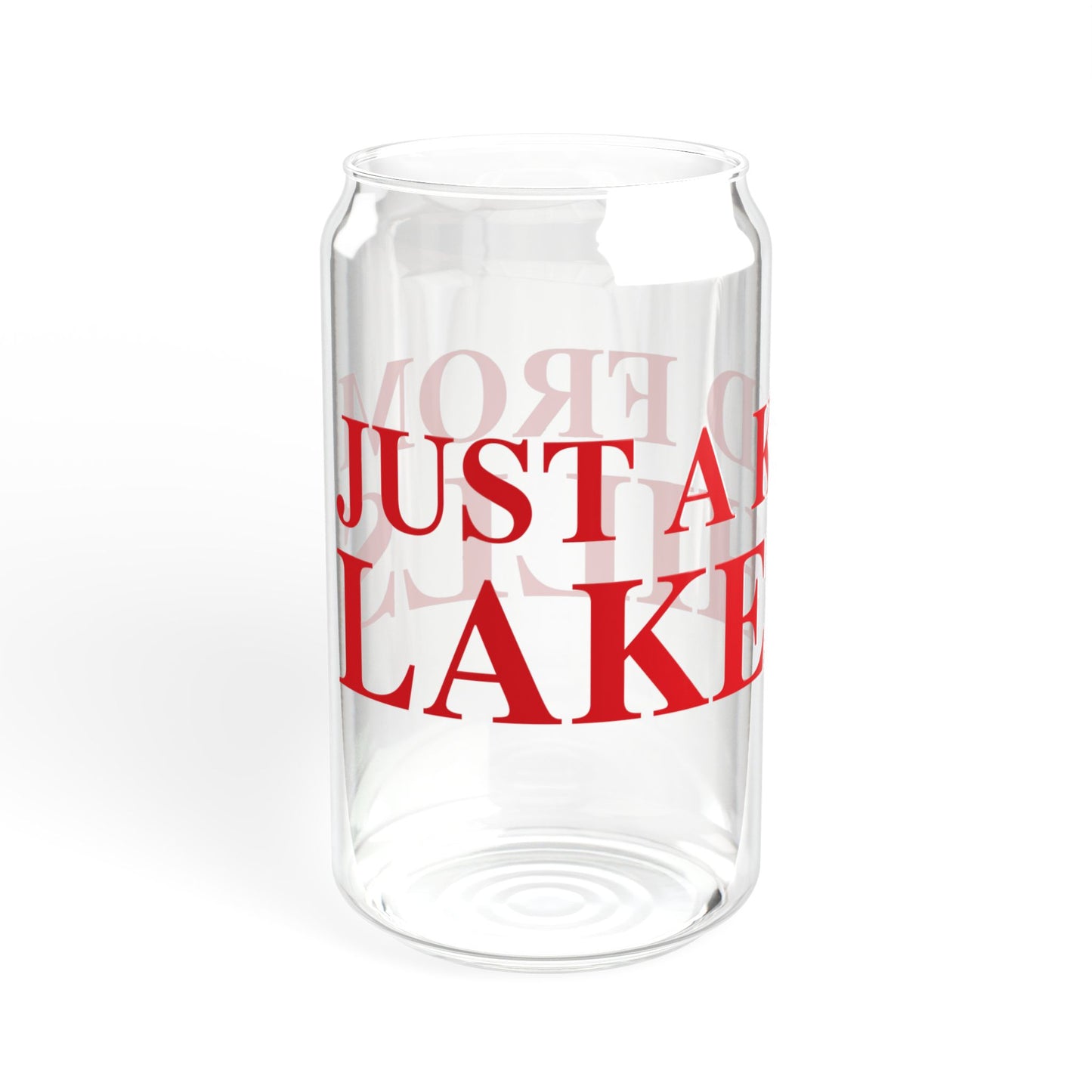 Just a kid from Lake Hills Sipper Glass, 16oz