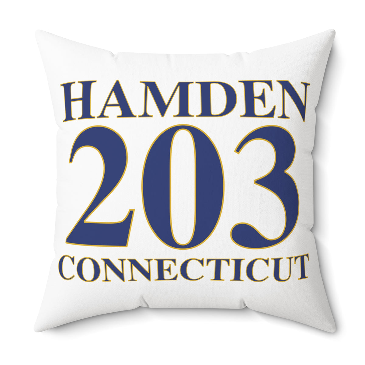 Hamden 203 Connecticut Polyester Square Pillow