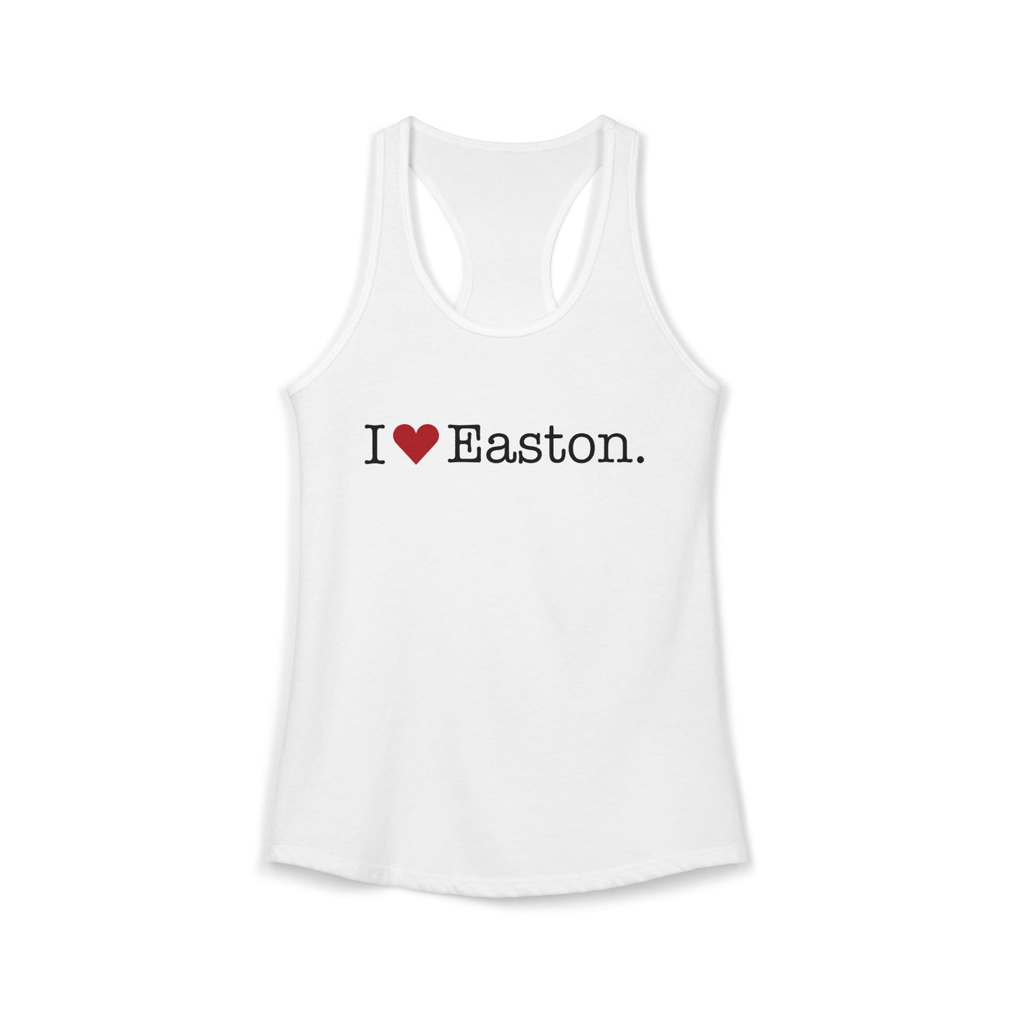 I Heart Easton. Women's Ideal Racerback Tank Top