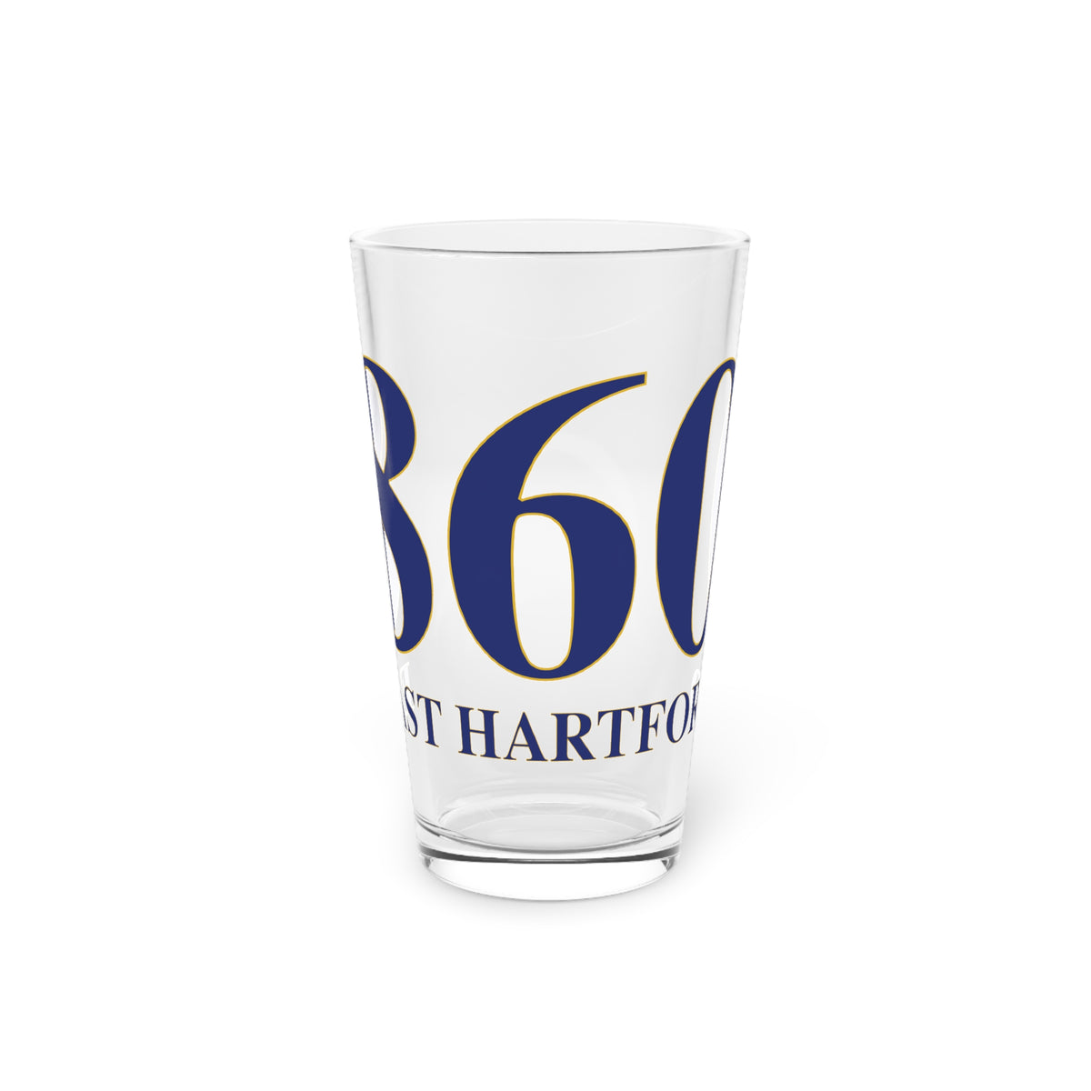 860 East Hartford Pint Glass, 16oz