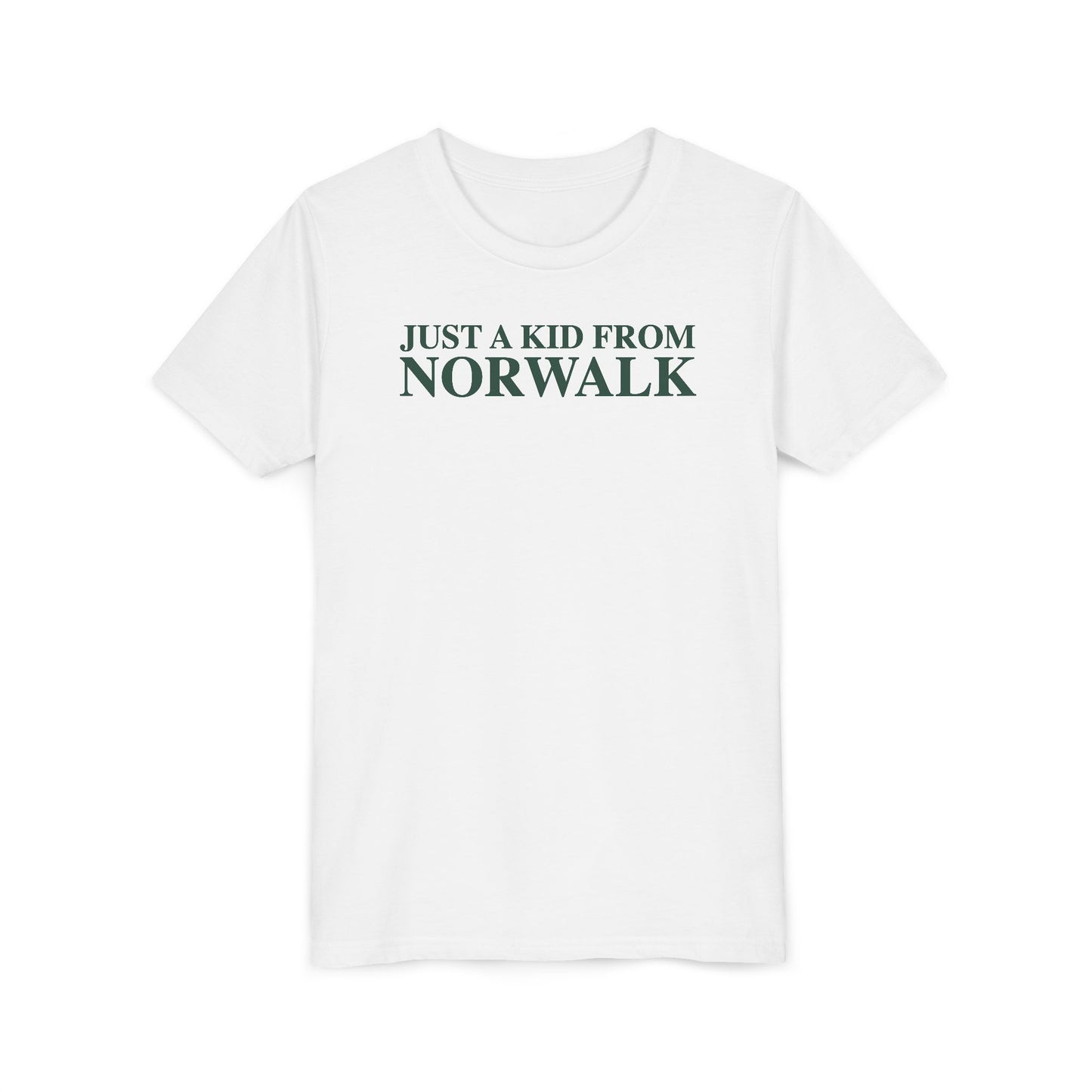 Just a kid from Norwalk Youth Short Sleeve T-Shirt
