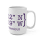 Stamford Coordinates Mug 15oz