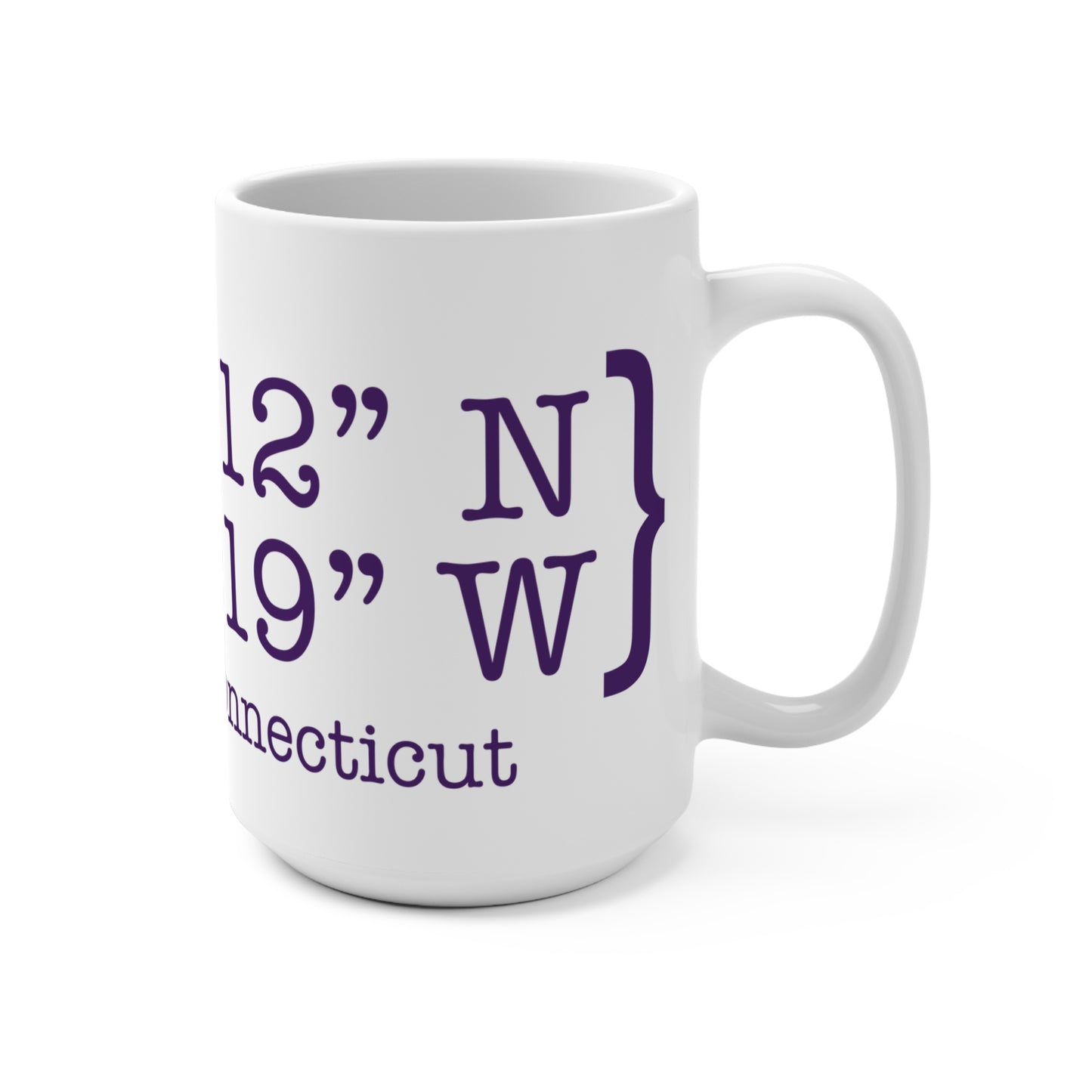 Stamford Coordinates Mug 15oz