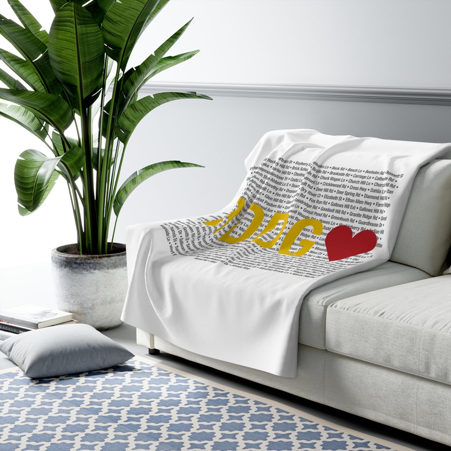 Redding Love Sherpa Fleece Blanket